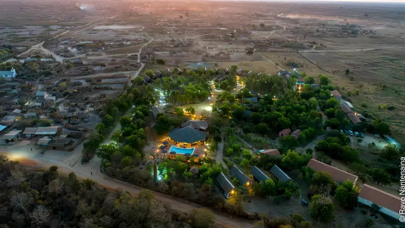 Relais de Kirindy lodge in Kirindy Forest, Madagascar